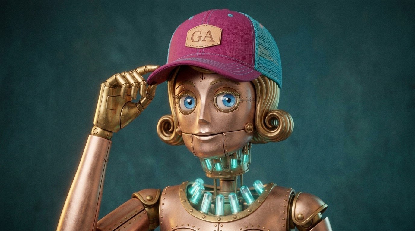 GlazyArray in the trail cap