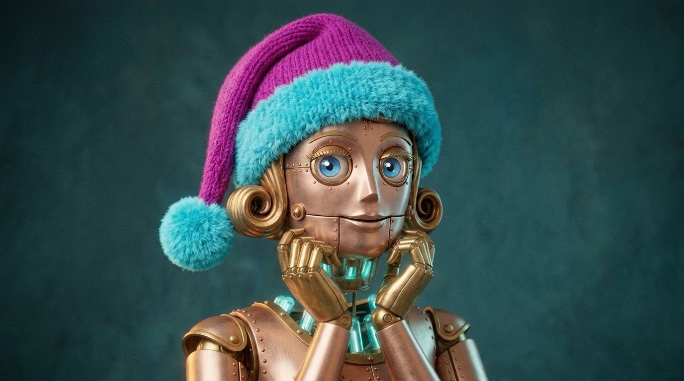 GlazyArray in the santa hat