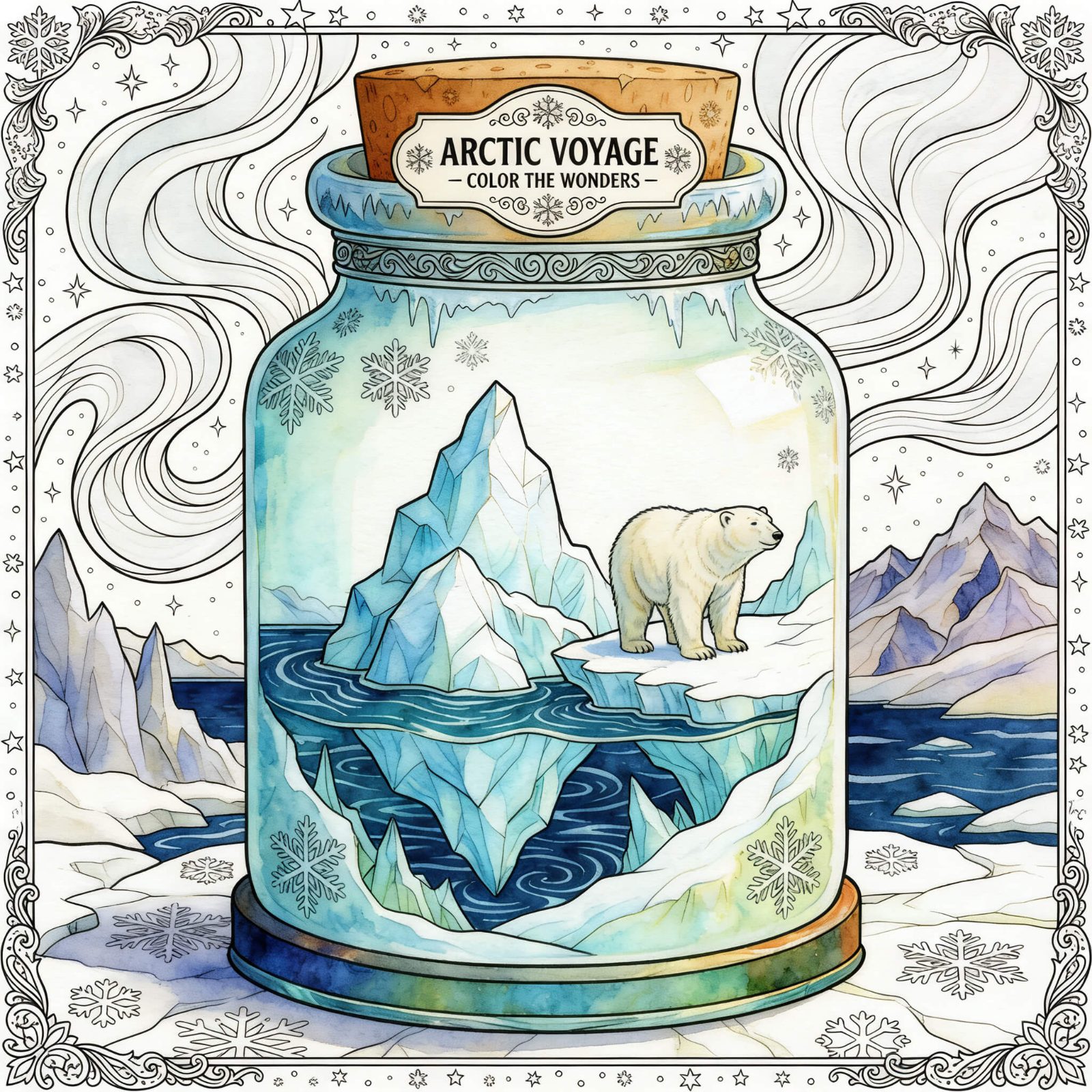 Polar jar scene - color.